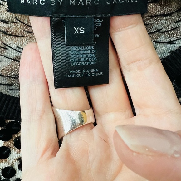 MARC BY MARC JACOBS, Size XS, ‘Whisper White Multi’. Light weight sweater/top. - Picture 4 of 8